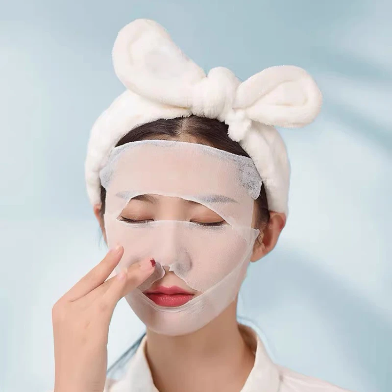 木乃伊湿敷专用化妆棉一次性薄款可拉伸省水卸妆巾棉片