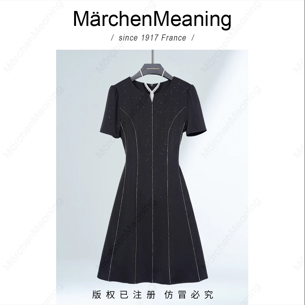 【MärchenMeaning】星月秘境轻奢时尚气质显瘦短款连衣裙L11285TY