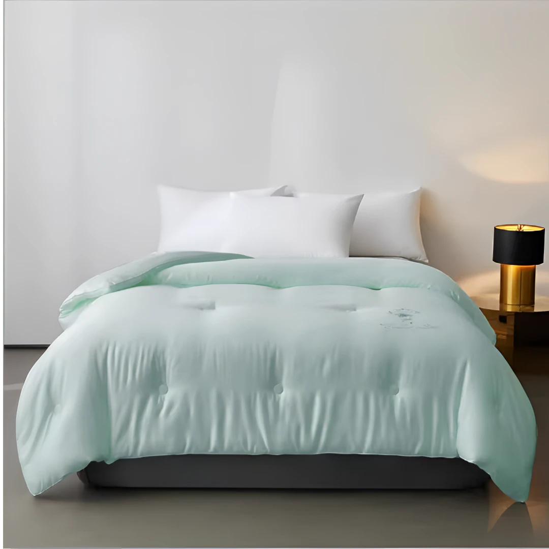 沃尔德伯瑞斯大豆春秋被-绿150*200/200*230高档被芯透气保暖