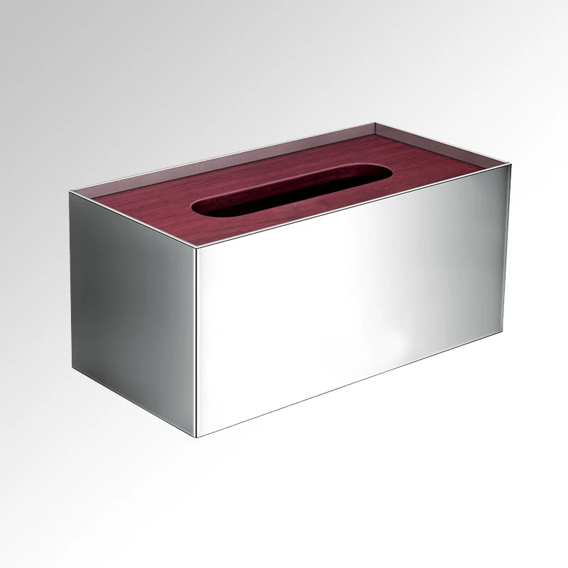 不锈钢纸巾盒高档家用办公轻奢华抽纸盒客厅轻奢样板房软装摆件