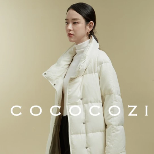 【直播专属】冬钻石桑蚕丝白鹅绒泡芙洋气冬中长款女鹅绒服224CO083