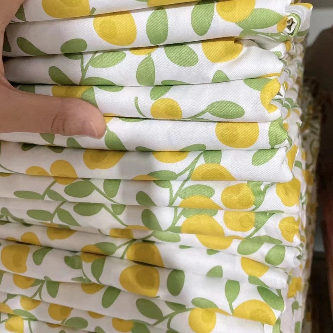 100%纯棉斜纹布料选花色链接