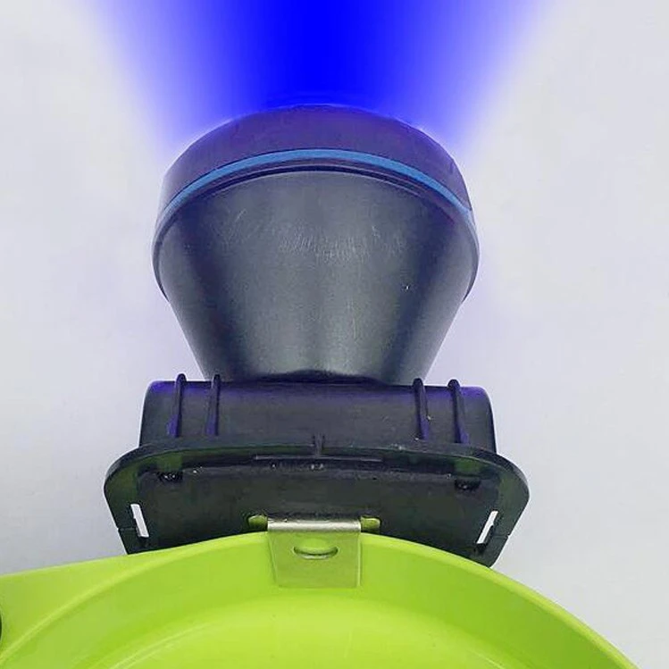 户外蓝光钓鱼灯内置锂电夜钓灯长续航充电野钓灯可卡在拉饵盘上用