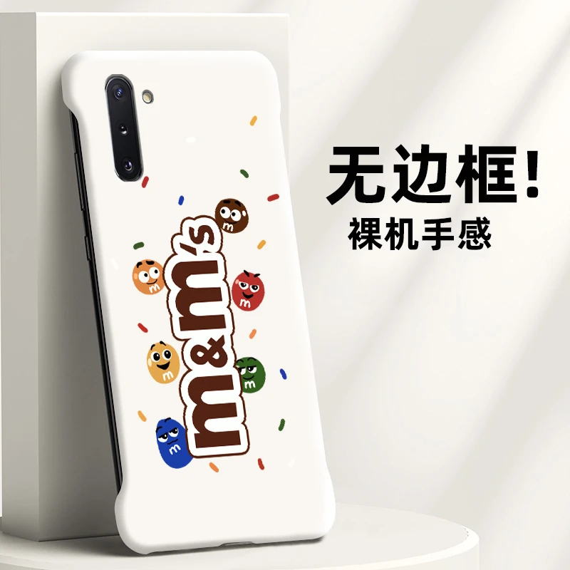 适用三星Note10手机壳note10+超博散热时尚无边框网红新款巧克力