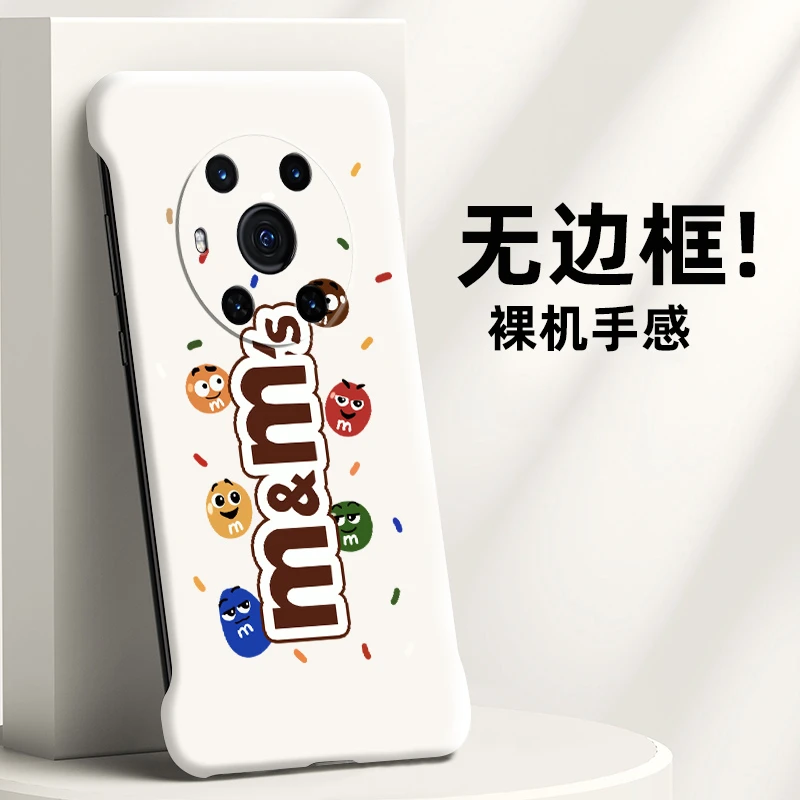 适用荣耀Magic3手机壳magic3pro散热时尚无边框网红新款潮巧克力