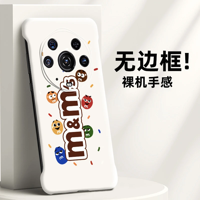 适用荣耀Magic3至臻版手机壳超博散热时尚无边框网红新款潮巧克力