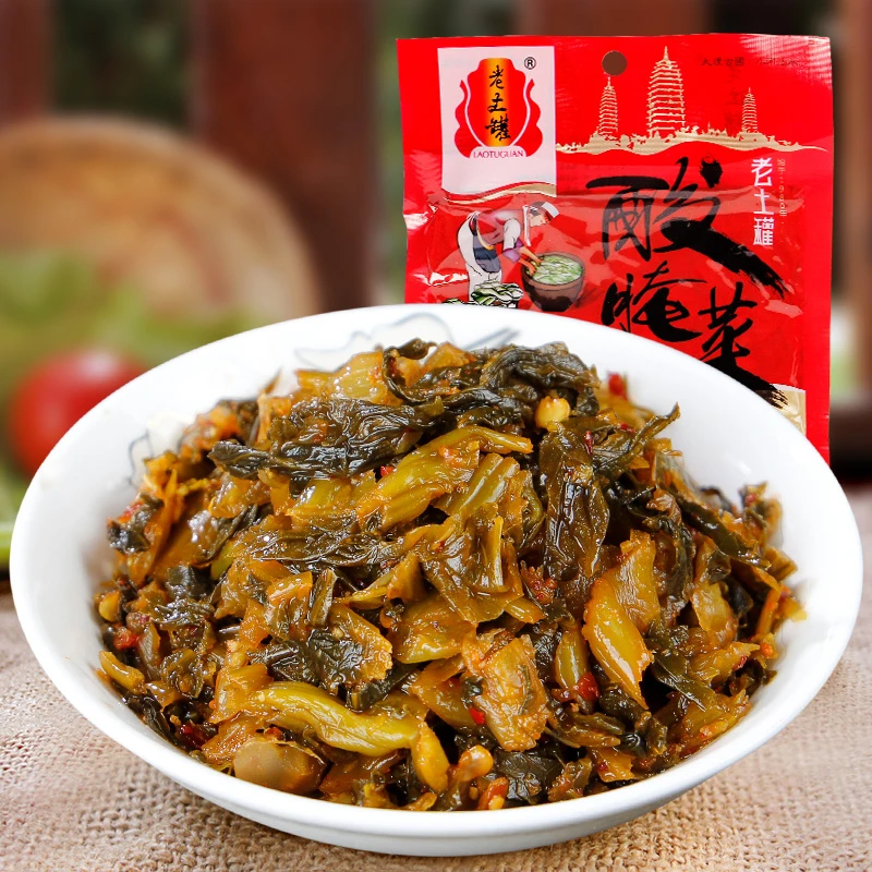 老土罐云南酸腌菜酸菜土豆酸菜炒肉老坛酸菜炒酸菜弥渡咸菜下饭菜