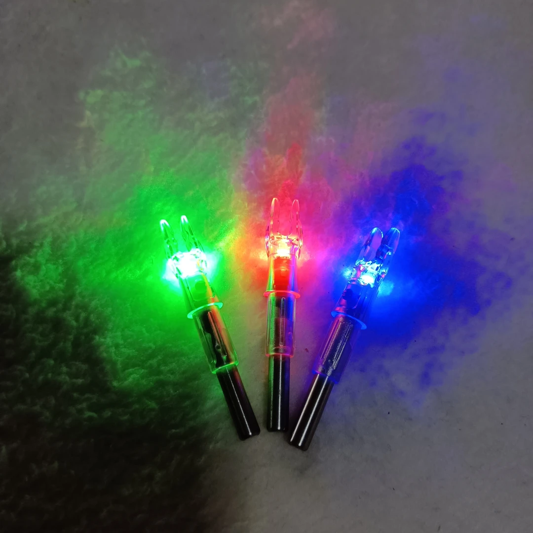 射箭箭尾没插发带开关光箭尾野射用箭尾防丢箭尾信号箭尾