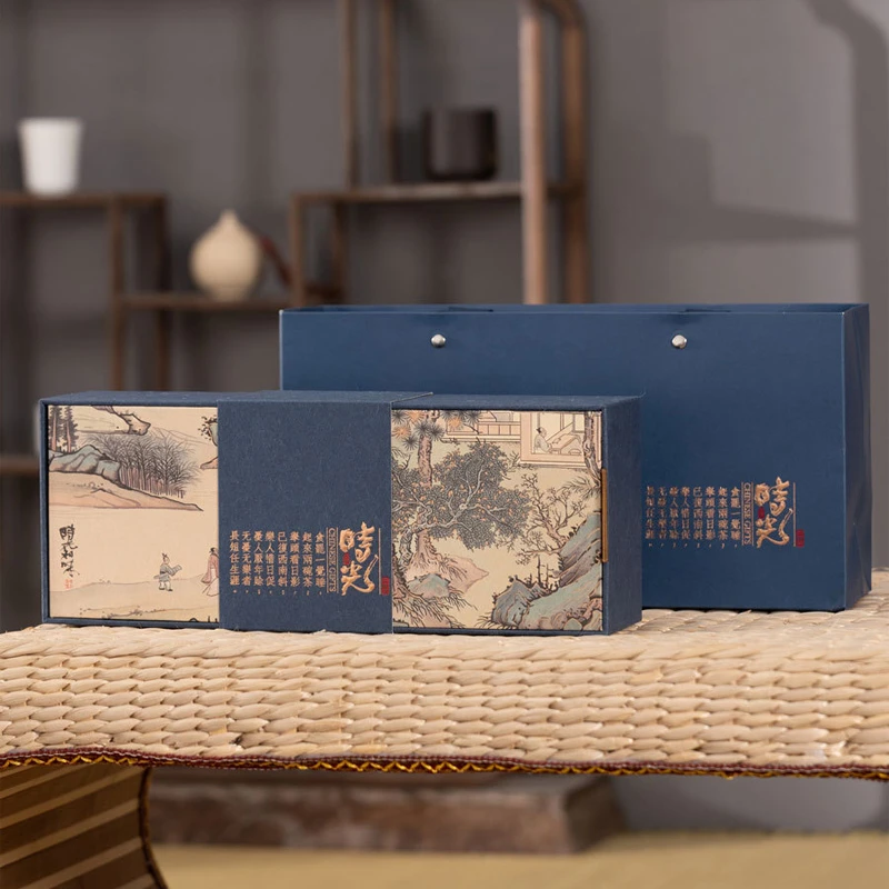 崂山绿茶2023年新茶特级浓香型青岛特产中秋送礼茶叶250克礼盒装