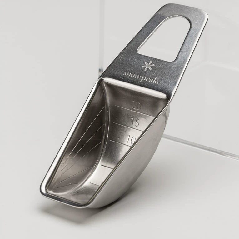 snowpeak雪峰sp户外野餐营地咖啡勺量匙刻度匙刻度勺 CS-372
