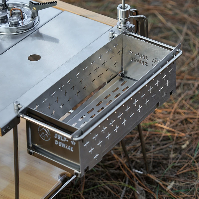 诧祭半单元折叠储物盒IGT桌模块化配件收纳盒适配雪峰喜登乐框架