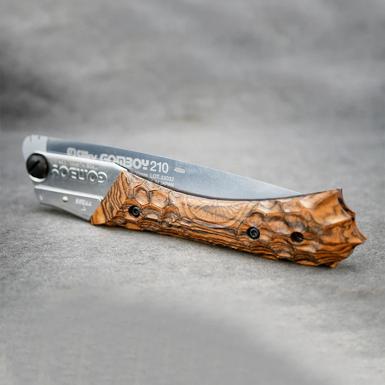 山魂原创设计改装户外露营日本红狐狸silky121-21折叠锯