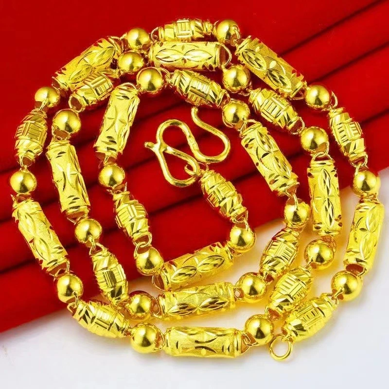 合金项链 全家福项链大气奢华男士男款项链