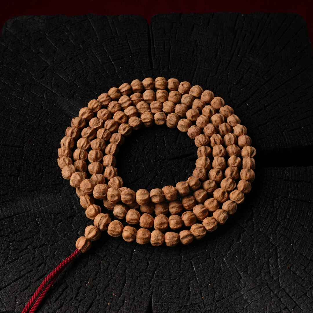 【朝奉堂】柏香籽（编号 J482 天然文玩柏香籽108长串  尺寸6+