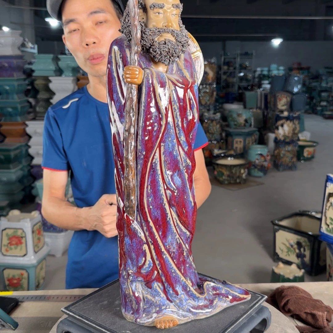 一风堂石湾花盆。