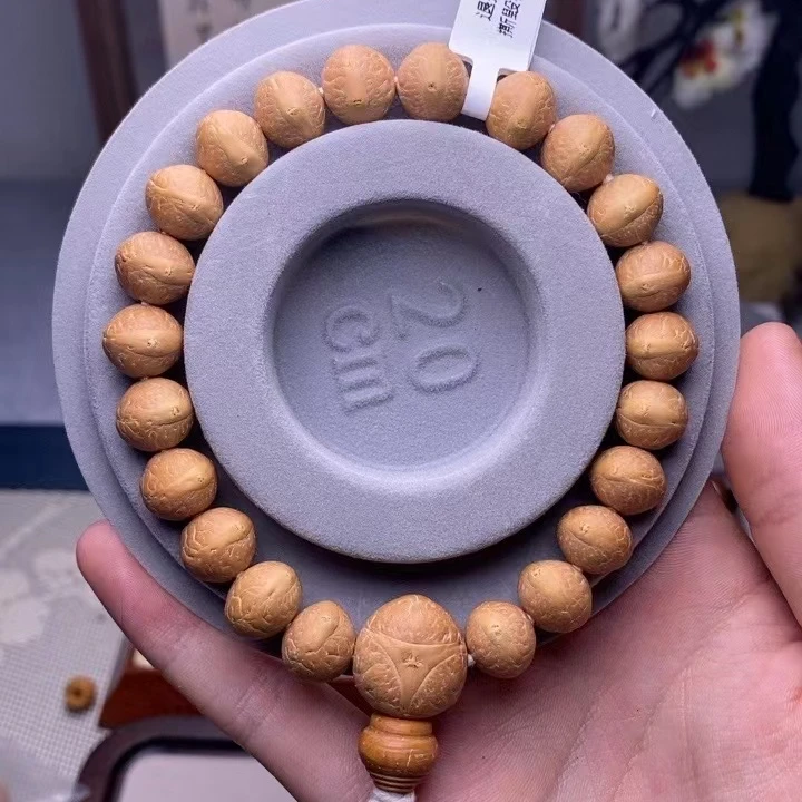 【SHIZUO】尼泊尔凤眼菩提11.5mm飞碟手串手持