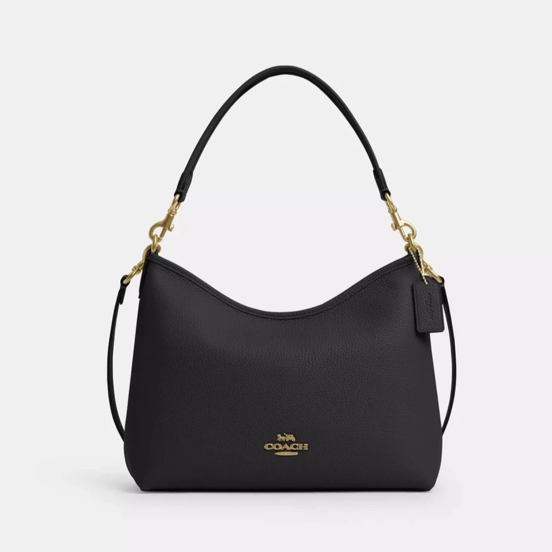 COACH/蔻驰LAUREL 女士时尚单肩斜挎流浪包 CR148 IMBLK