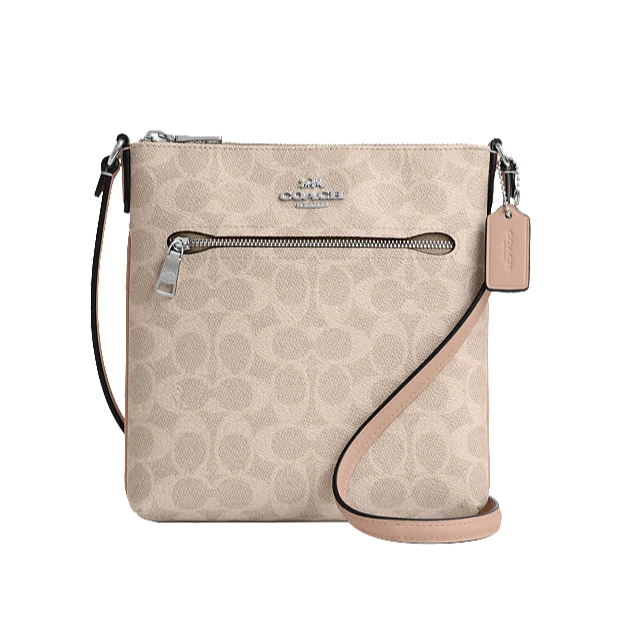 【安娜在美国】COACH蔻驰 ROWAN 12 斜挎包 进口年货 CW325 SVPWH