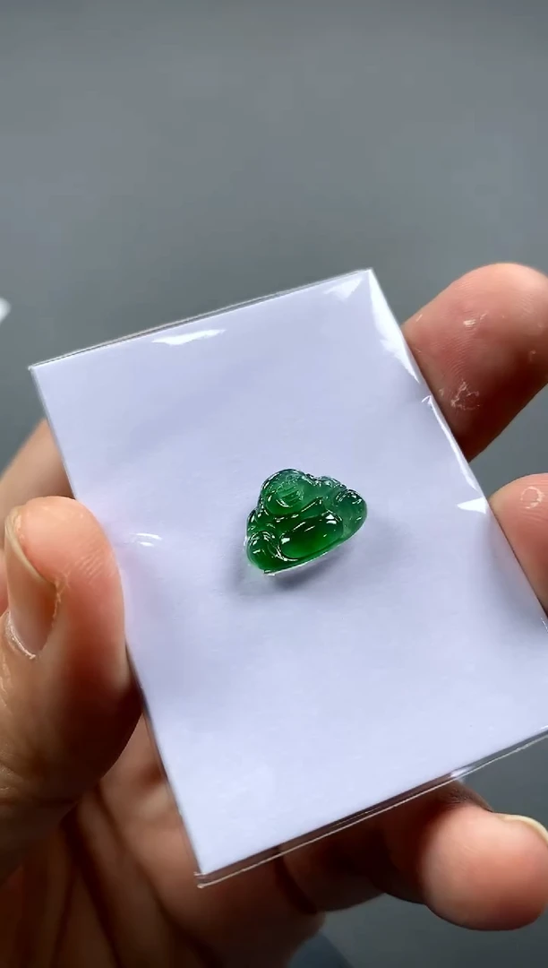 【闪购商品】定制翡翠未镶嵌佛公