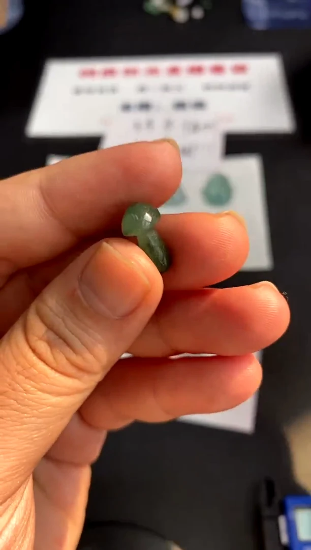 【闪购商品】定制翡翠未镶嵌手机挂