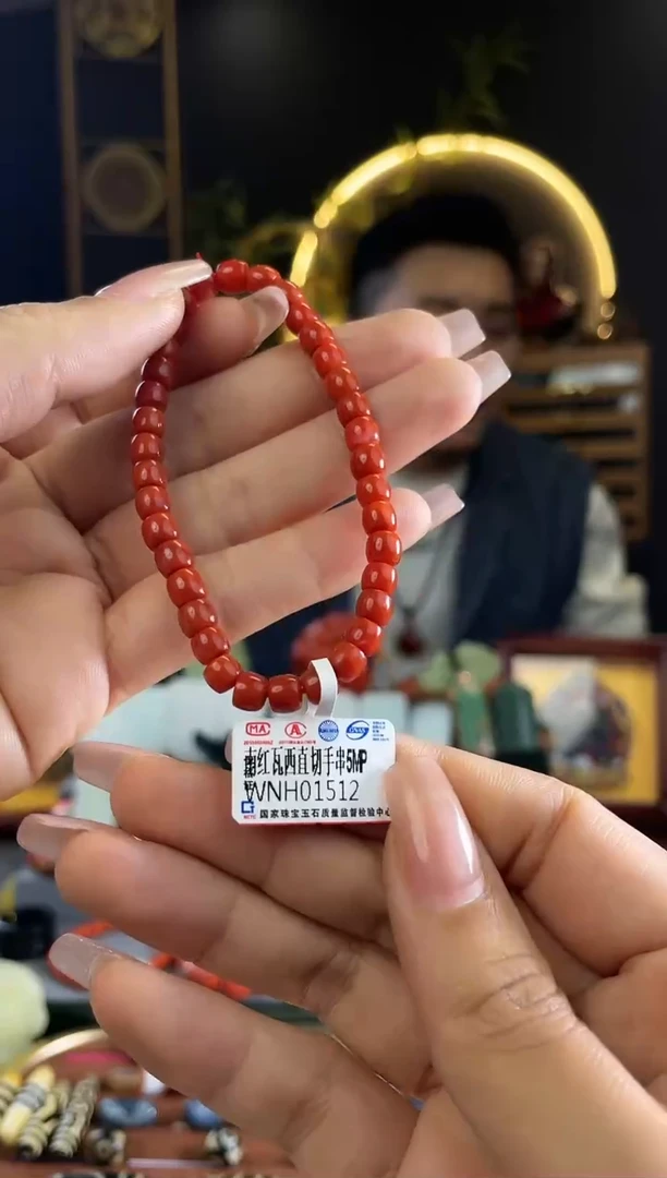 【闪购商品】南红玛瑙颈饰未镶嵌WNH01512多样性发其中一件