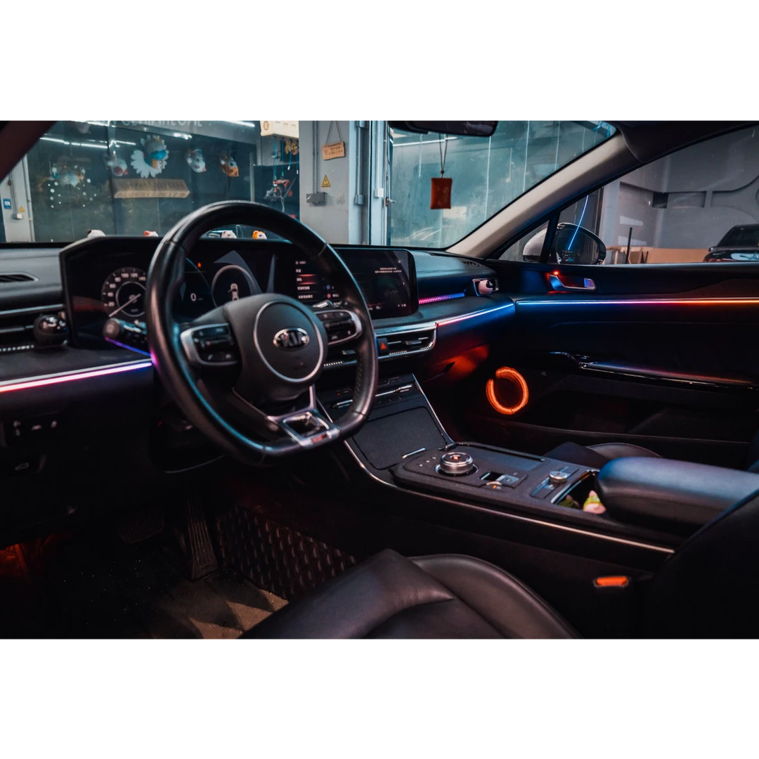 适用于20-22款起亚凯酷K5氛围灯专用改装车内饰升级动态气氛灯