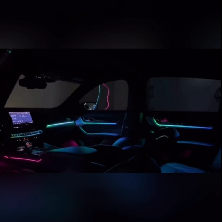 适用于20-24款凯迪拉克CT4/5氛围灯专用改装车内饰动态流光气氛灯