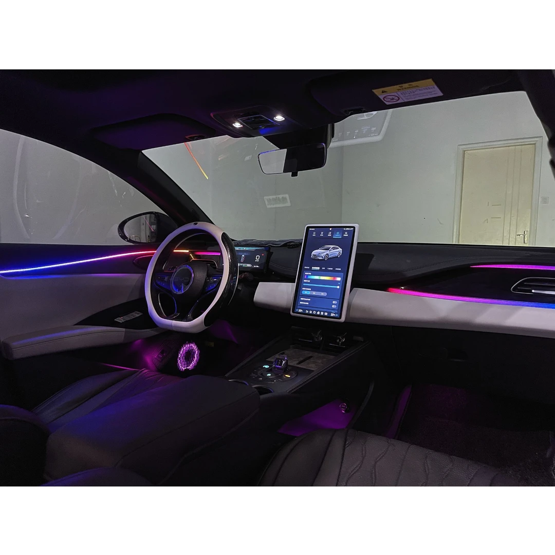 适用于22-24款比亚迪海豹06/DM-i/EV氛围灯改装车内饰车内氛围灯