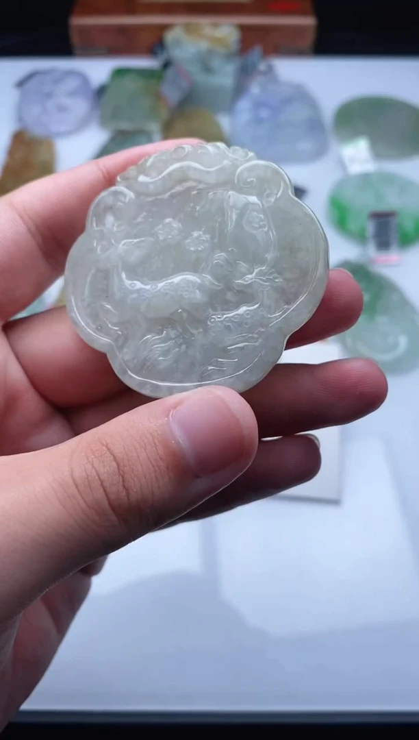 【闪购商品】翡翠吊坠(不含链)未镶嵌39
