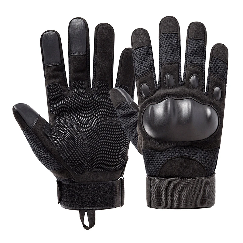 战术手套薄款全指户外耐磨骑行运动健身格斗专用儿童机车透气走秀