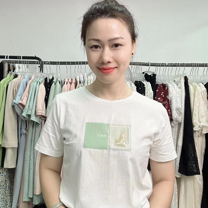 【Amisy艾美浠】品牌百搭休闲圆领T恤上衣福利款（备注编码去拍）