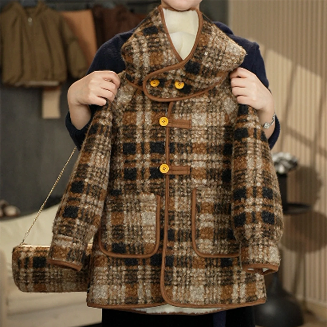 【CW】小众设计   中长款加绒加厚外套 “双倍加厚”   WT8006