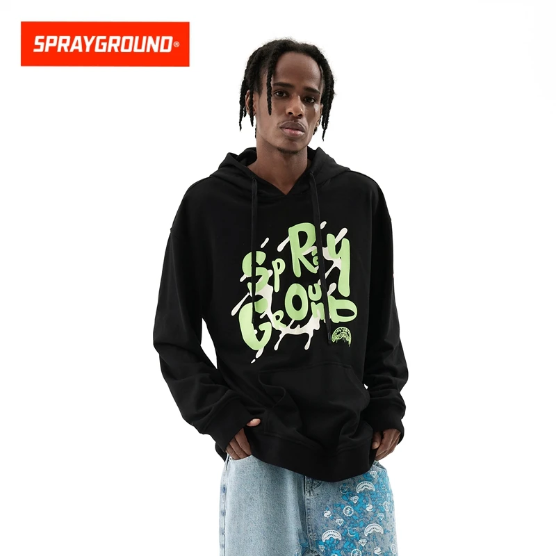 SPRAYGROUND鲨鱼嘴卫衣休闲连帽运动宽松男士春季新款JM W0813330