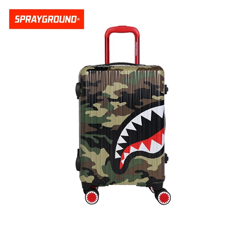 SPRAYGROUND 箱鲨鱼行李箱经典时尚旅行箱夏季新款JM W0614805