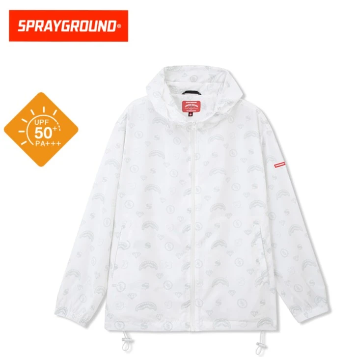 SPRAYGROUND 鲨鱼嘴防晒服外套运动户外防蚊夏季新款 JM WD921129