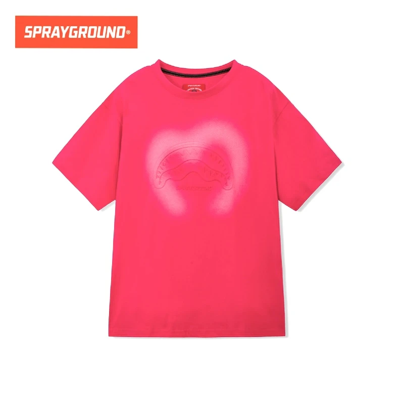 SPRAYGROUND鲨鱼嘴短袖T恤纯棉潮流宽松夏季新款潮牌JM  WD920231
