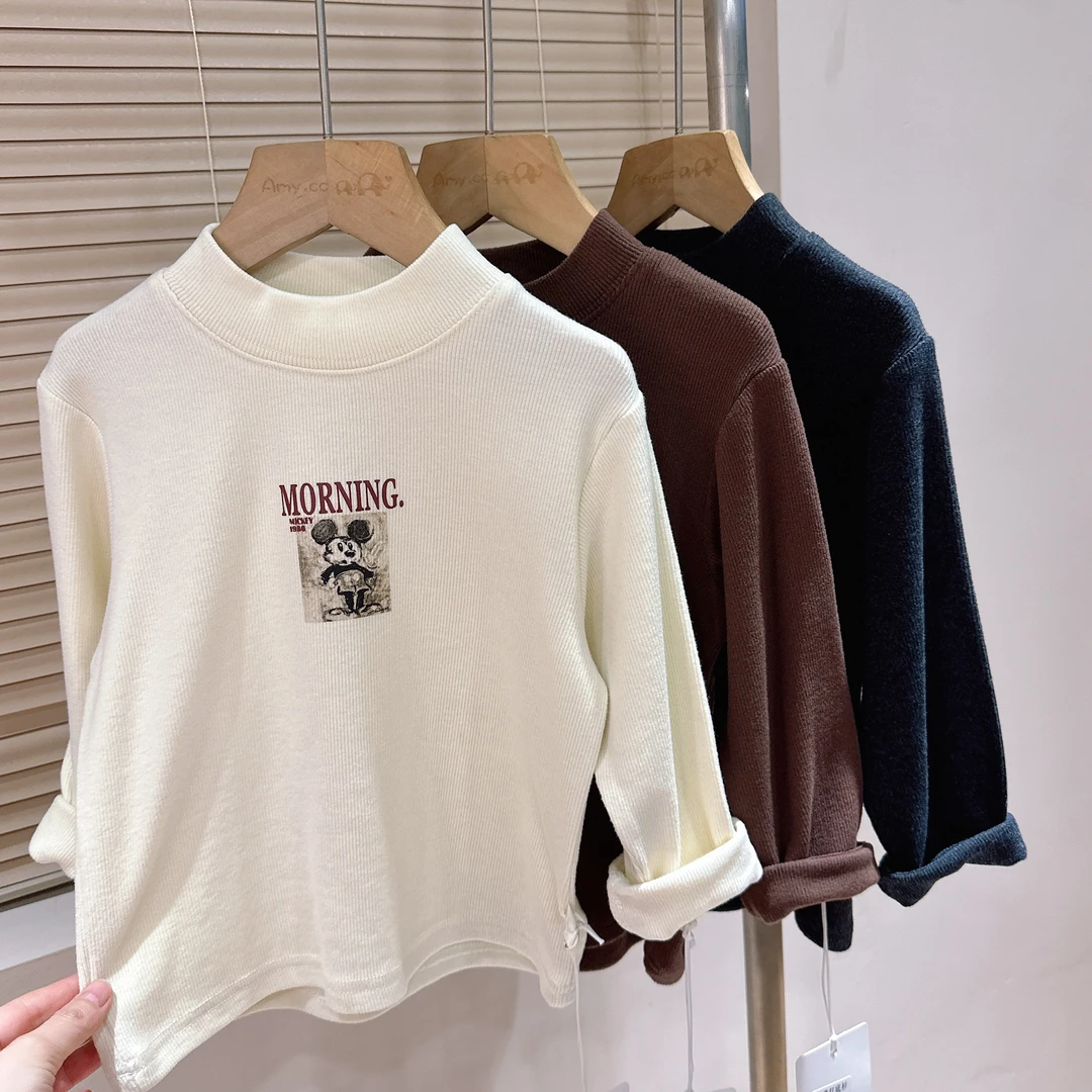 J2-9。768橘子300克男女童时尚休闲百搭T