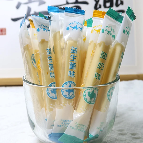 缤纷驼奶条200g酸奶益生菌味原味奶香浓郁口感软糯儿童休闲小零食