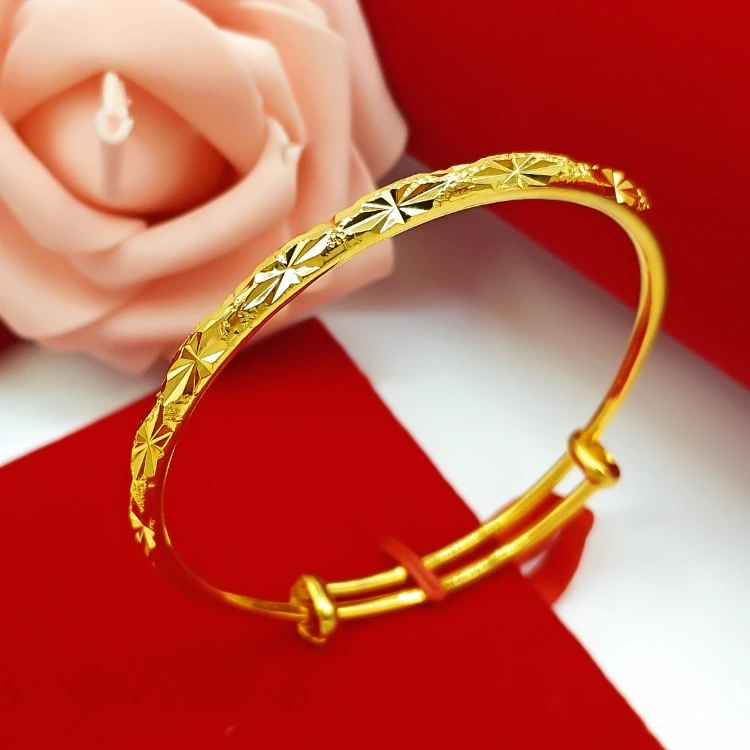 满天星推拉口手镯子