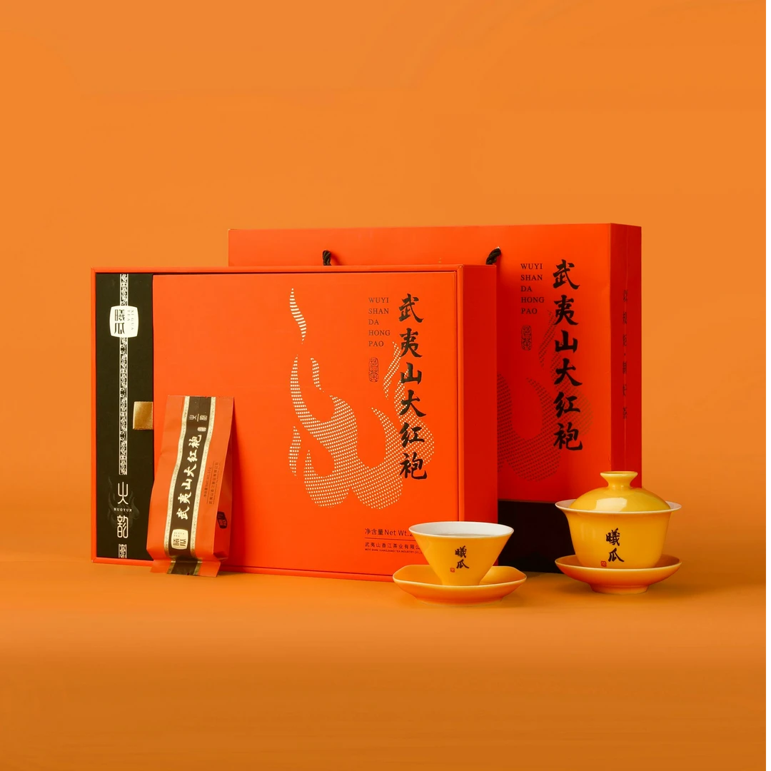 曦瓜武夷山大红袍火韵200g武夷岩茶乌龙茶肉桂水仙茶叶送礼盒装