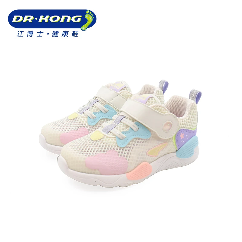Dr.Kong/江博士童鞋春季女童二段网面透气健康鞋学步鞋B1401934