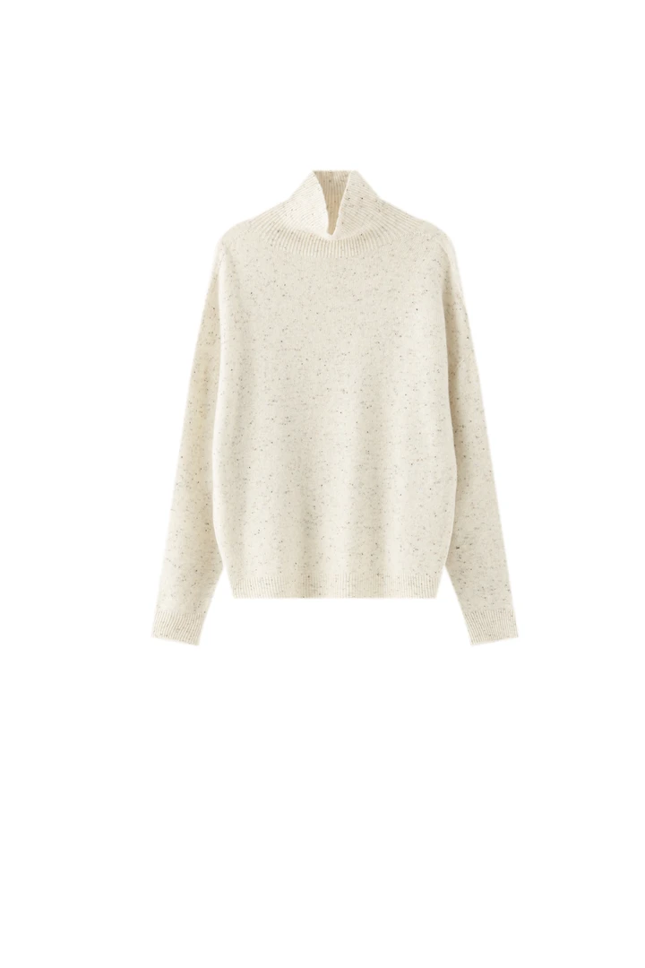 周Zhou羊毛-【100%羊毛】休闲百搭半高领纯色羊毛衫0007