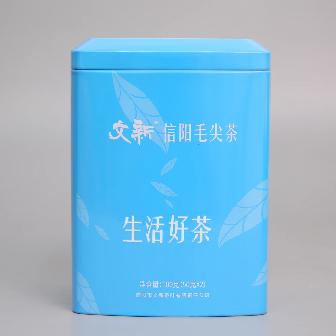 【2025年新茶】文新信阳毛尖春茶生活好茶100g大份量桶装