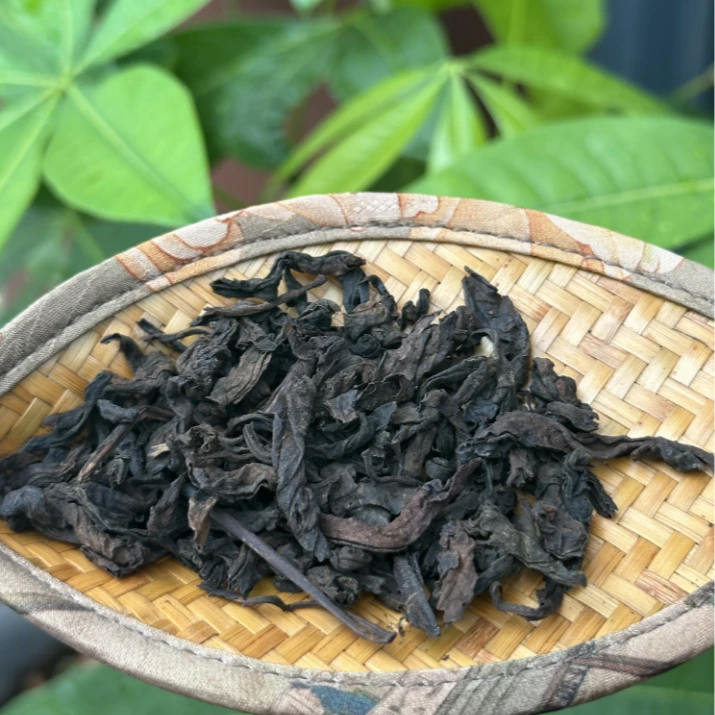 广西黑茶2009陈化糯香六堡茶500g