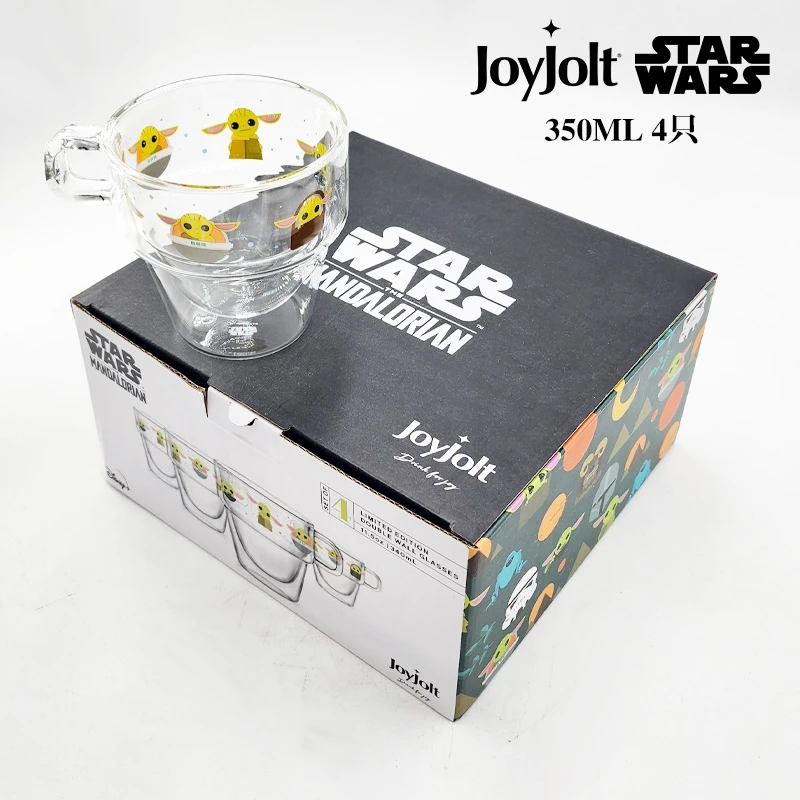 【A497】摩瑟家居【JO双层咖啡杯-星战】花瓶摆件玻璃花盆