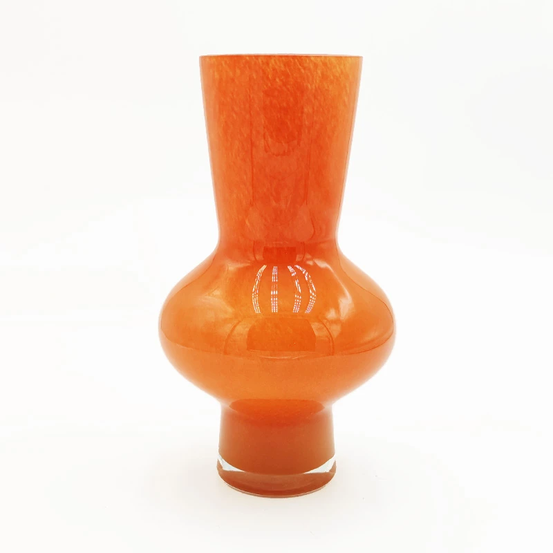 【RS84】摩瑟家居【焦糖色中古花瓶】HC花瓶摆件玻璃花盆