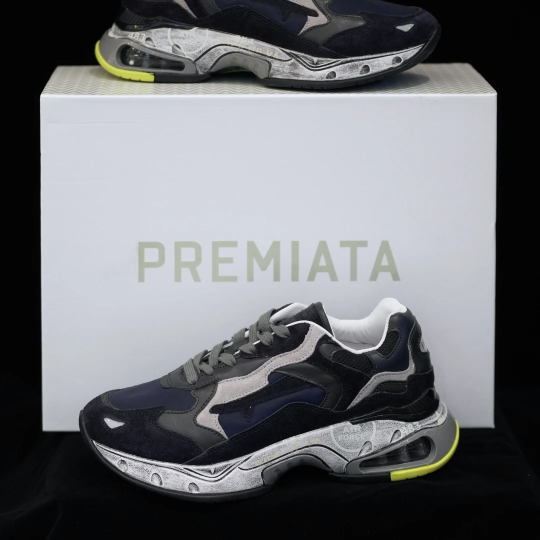 【PREMIATA】春夏轻奢时尚休闲运动舒适男士百搭休闲气垫鞋