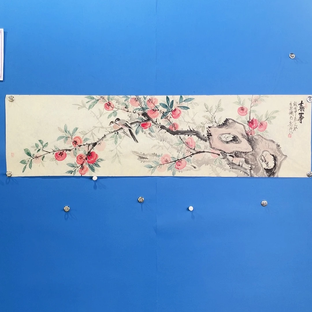绘画老铁花鸟作品