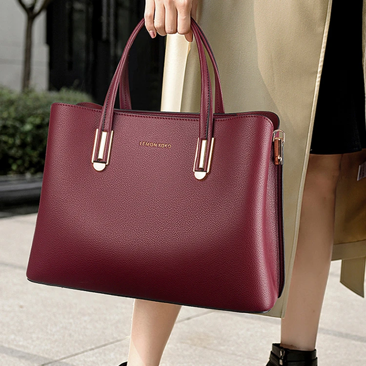 双11新款真皮女士包包气质婚包百搭手提包质感大气手拎包大容量包