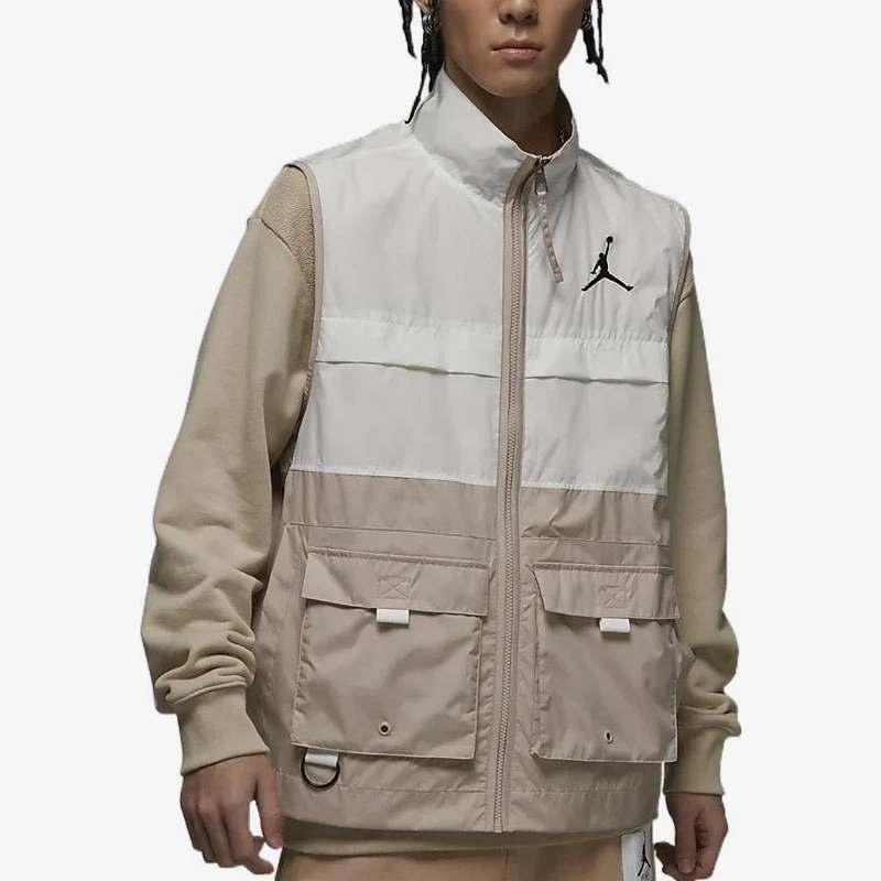 Nike耐克正品2023年新款男子宽松休闲运动单马甲FD4800-133